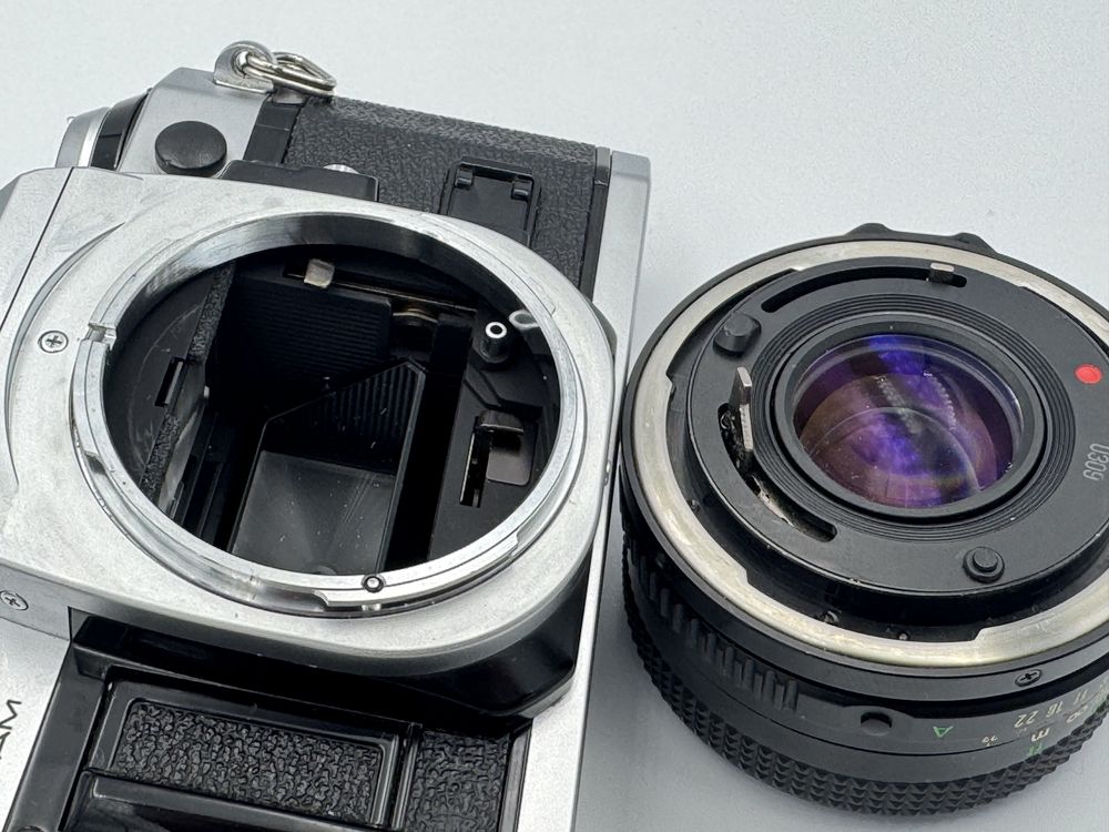 Canon Ae1 Program z 50 1.8 po serwisie nowe uszczelnienia. Bdb stan