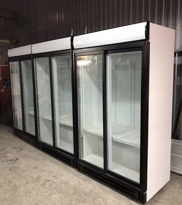 Оборудование широкий шкаф витрина двухдверный холодильник для цветов