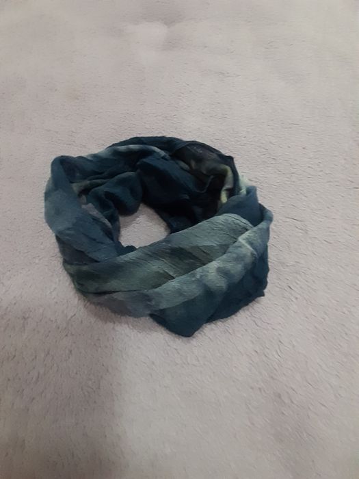 Szalik/ Komin atramentowo- fioletowy. Unisex