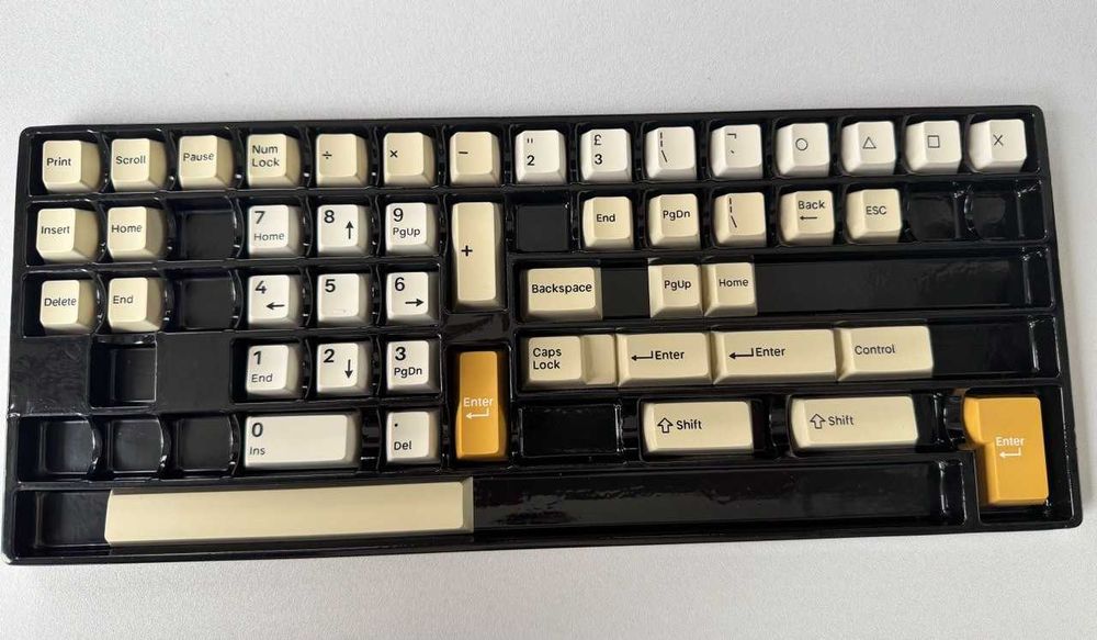 Кейкапи Keychron Double-Shot PBT-14 Cherry ANSI і UK ISO, 219 клавіш