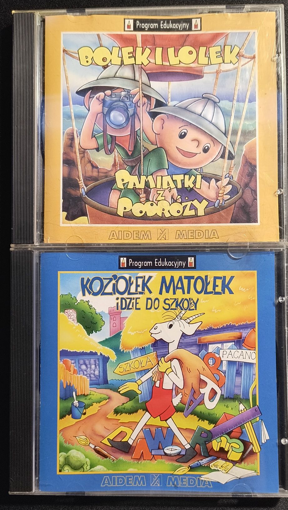 Koziołek Matołek / Bolek i Lolek gry komputerowe retro PC