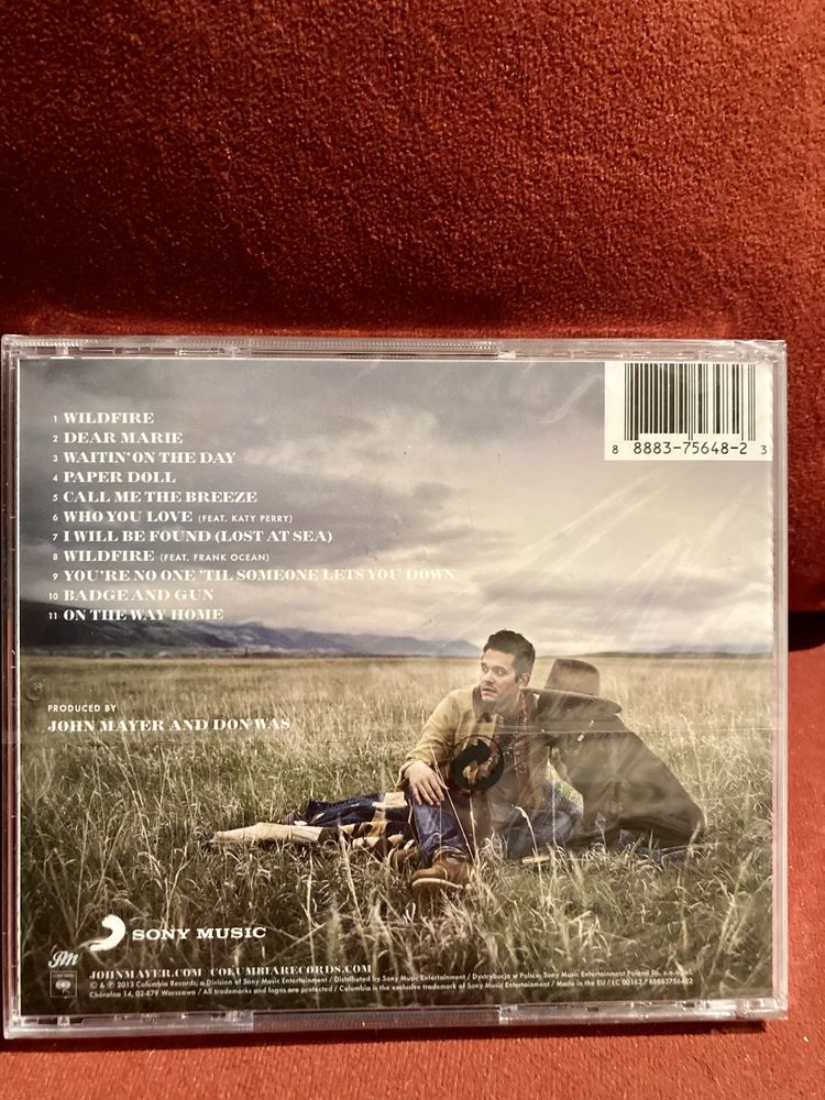 Nowa płyta CD Johna Mayer’a Paradise Valley