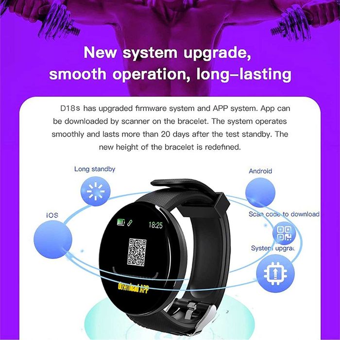 Smartwatch / Relógio Inteligente D18S