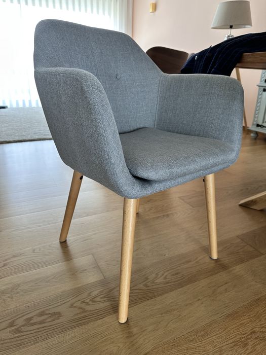 Cadeiras de sala estilo Nordico - 4 unidades