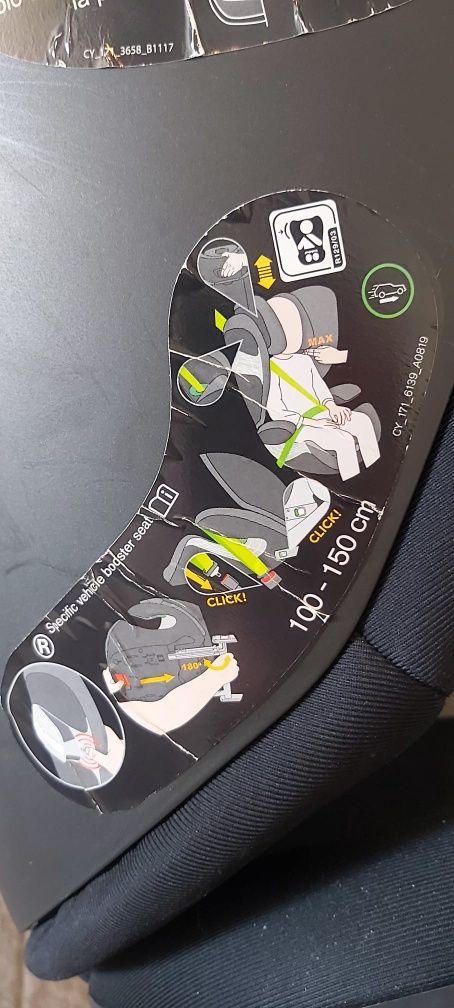 Cybex Gold Cadeira auto  de carro Solution S2 i-Fix