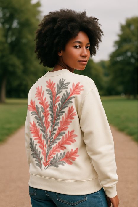Sweatshirt novas feitas a mao