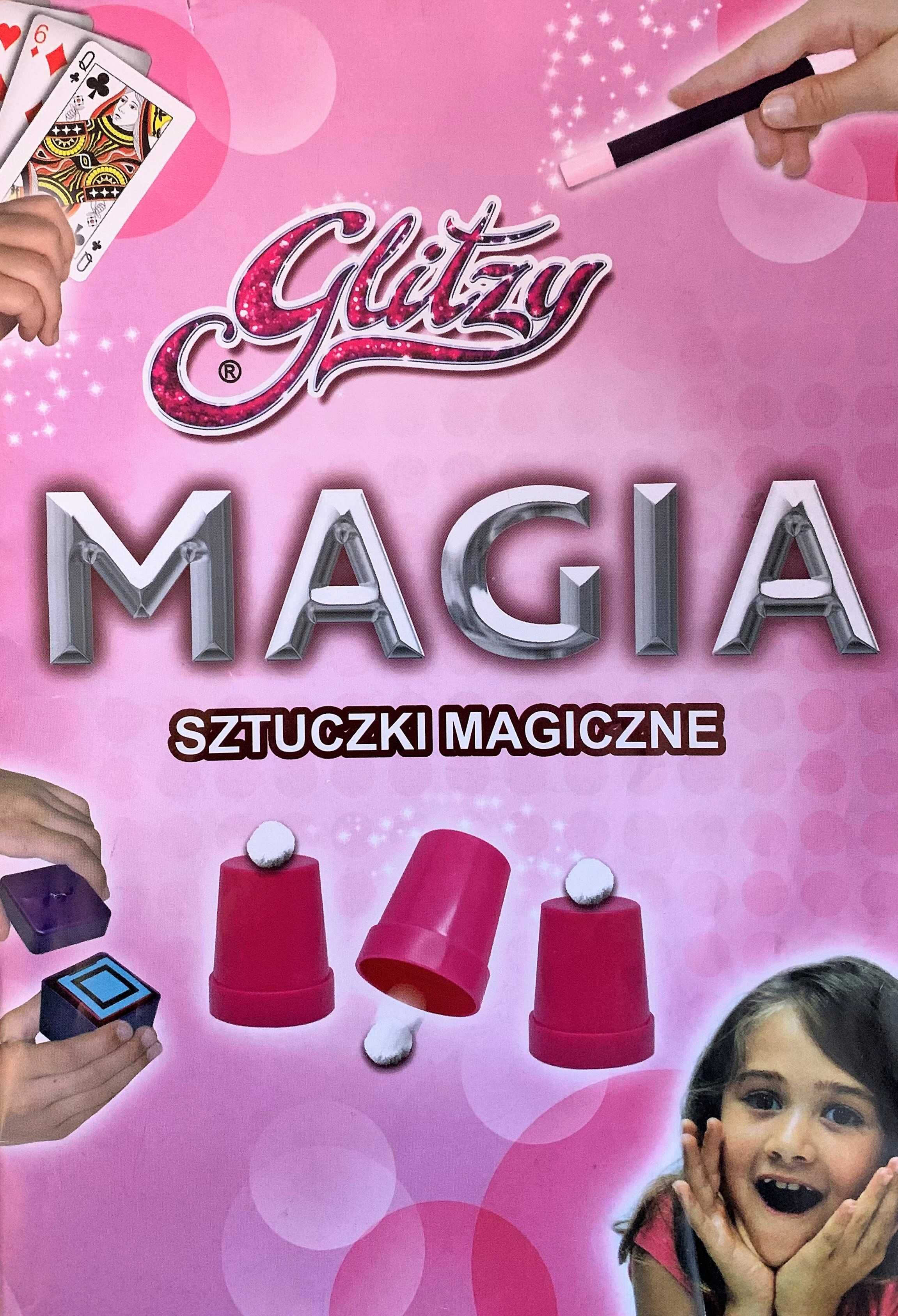 Glitzy, zestaw magika dla dziewczynek, 75 sztuczek