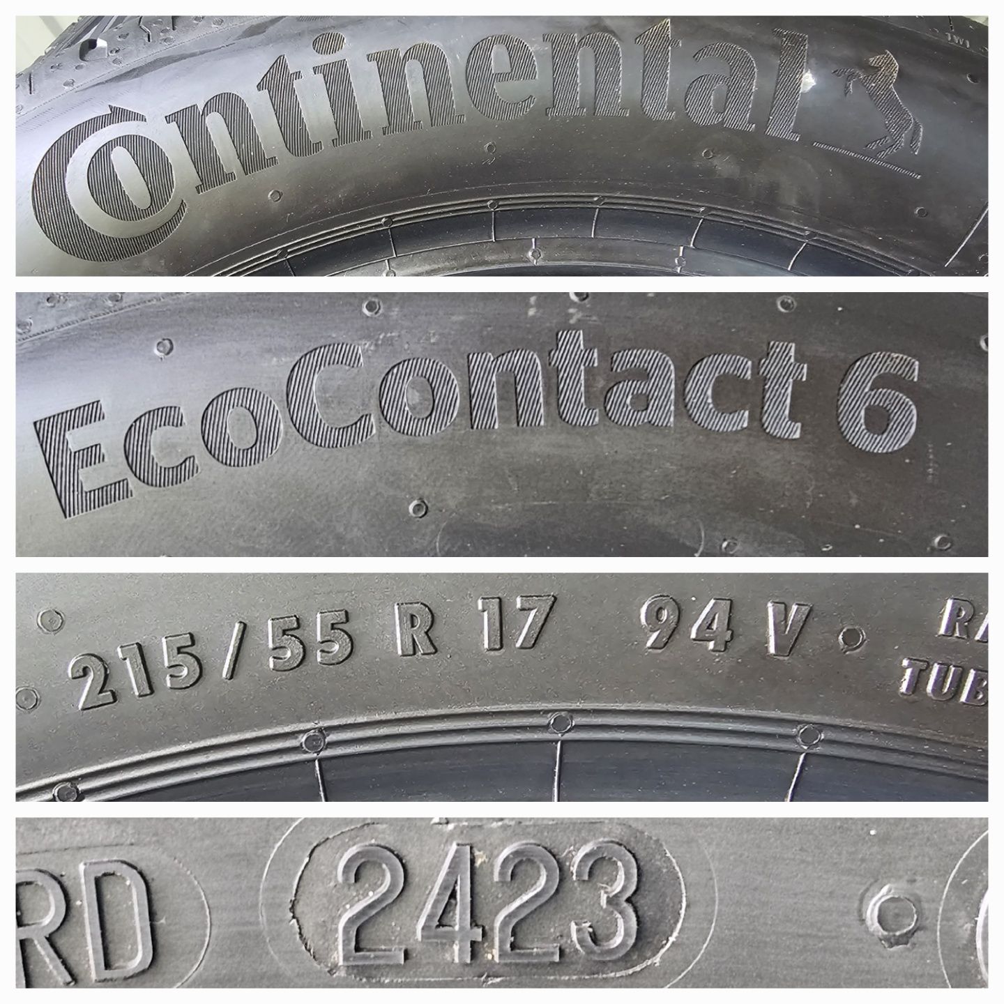 Continental EcoContact 6 215/55r17 94V