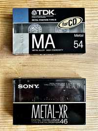 TDK,SONY metal cassette