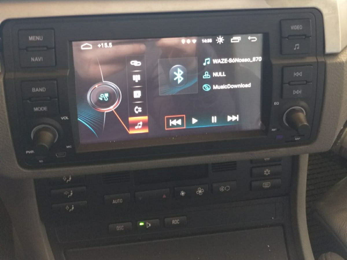 Auto rádio para bmw 320d e46