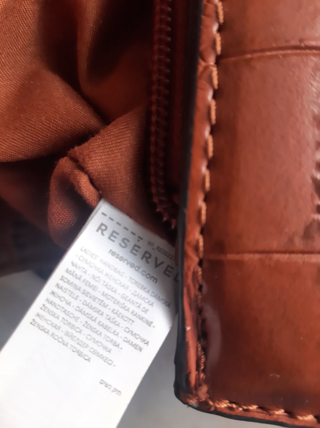 Mała torebka brązowa Reserved