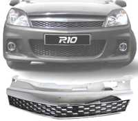 GRELHA FRONTAL SEM SÍMBOLO PARA OPEL ASTRA H GTC 04-07 PRETA