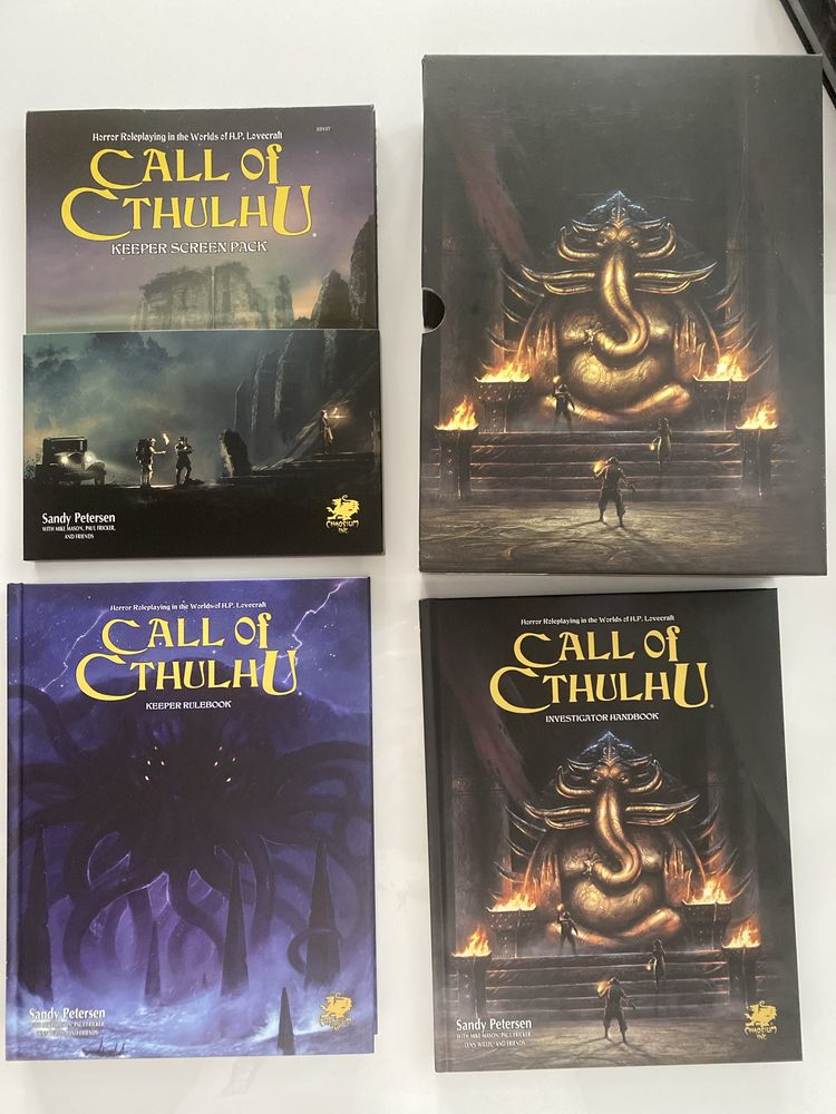 Coleção RPG Call of Cthulhu