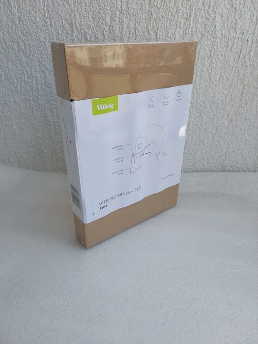 Przyłbica Vitberg Mini Shield rozmiar L - 3 sztuki  InPost