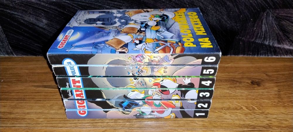 2121^5 Komiksy Gigant Poleca rok 2021 zestaw 228-233 stan bdb+/-