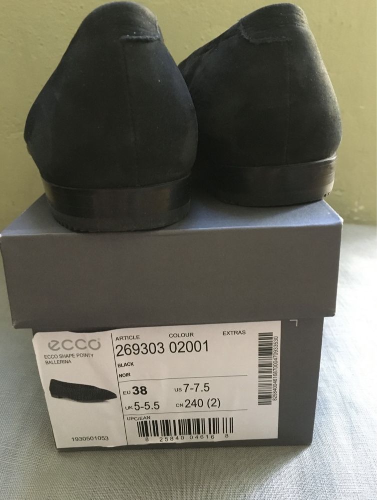Baleriny Ecco shape pointy