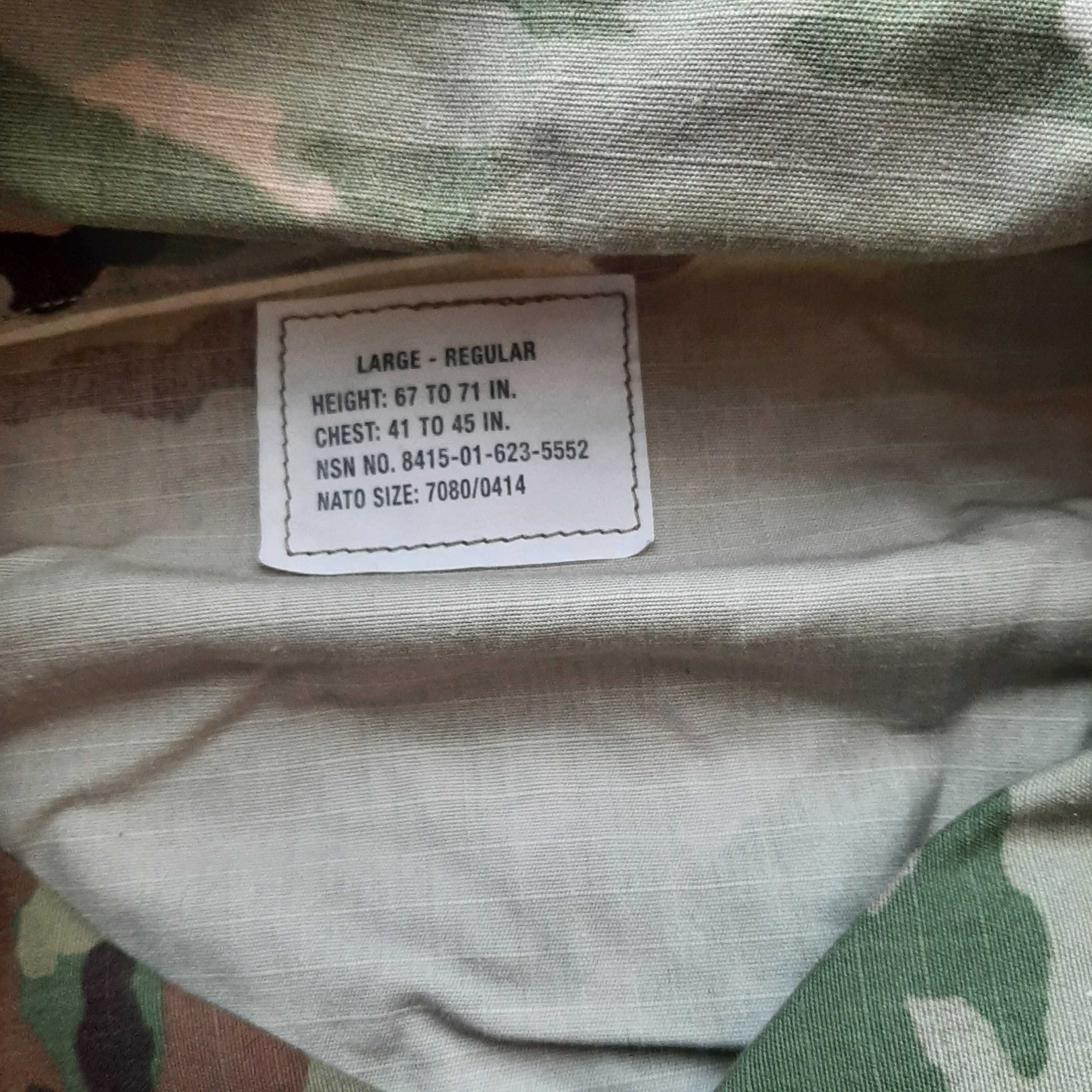 Bluza i spodnie multicam US Army LR nowe kontraktowe