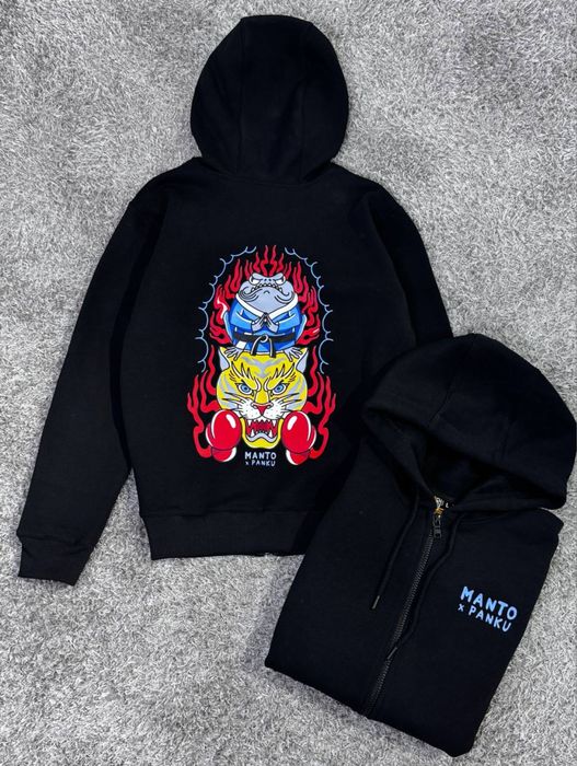 Zip hoodie manto panku манто зип худи