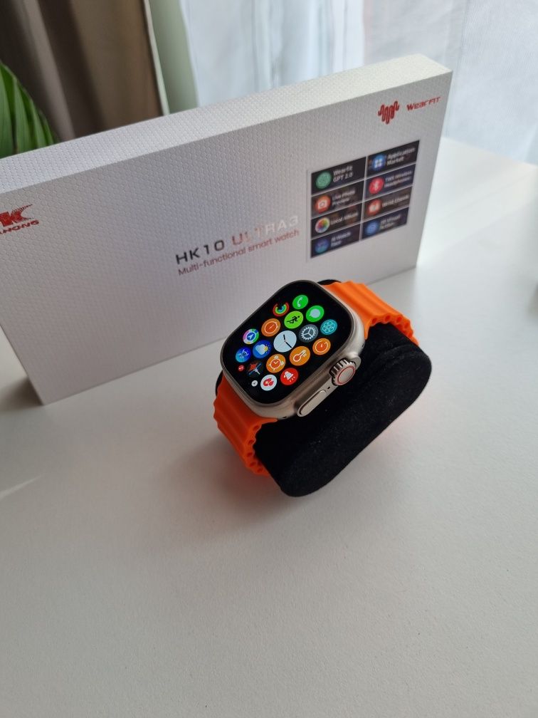 Smartwatch HK10 Ultra 3 Max zestaw