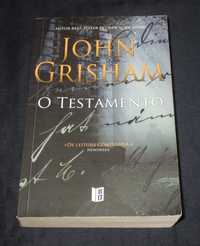 Livro O Testamento John Grisham 11x17 bolso