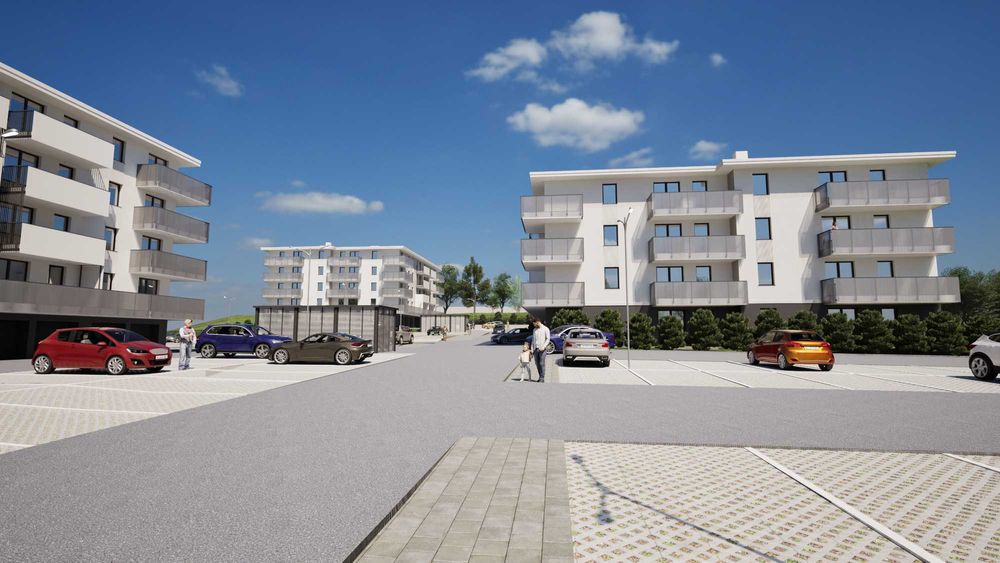 MILLENIUM PARK | nowe mieszkania | 51m2 |3 pokoje | balkon 8,5 m²