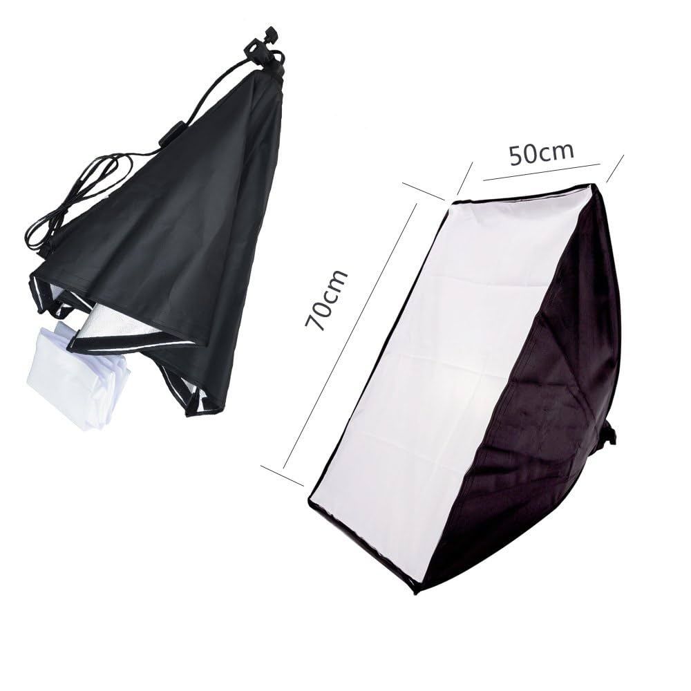 Softbox estúdio fotografia vídeo iluminação E27