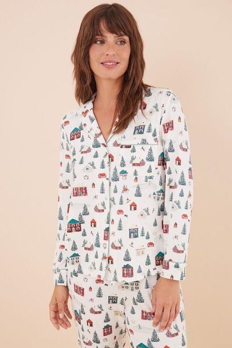 Жіноча піжама Women’secret, бавовняний комплект піжами