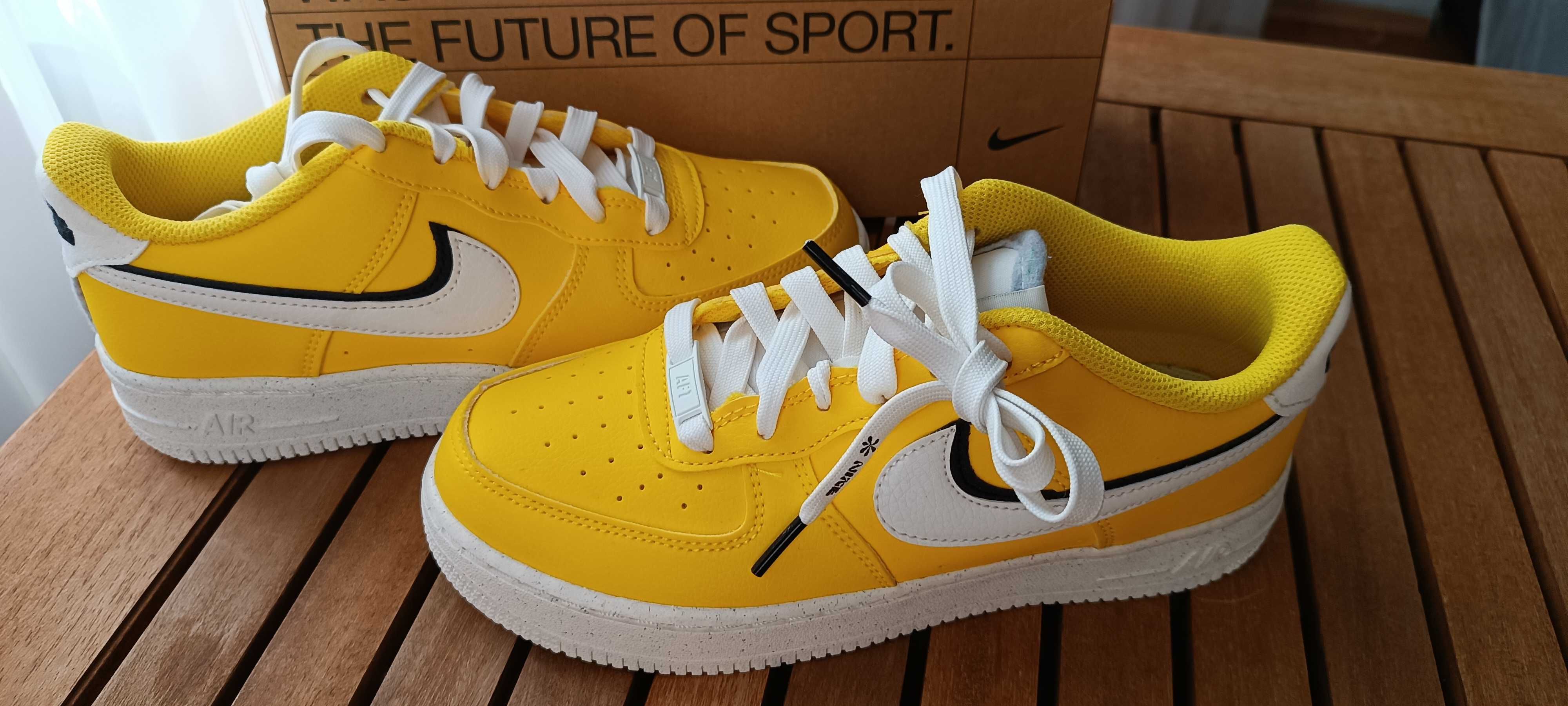 (r. 38) Nike Air Force 1 Low LV8 82 Tour Yellow DQ0359,-700