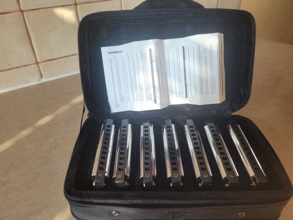 Zestaw Harmonica Blues Hohner Vintage
