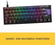 ucky One 2 Mini Mechaniczna klawiatura gamingowa RGB,
