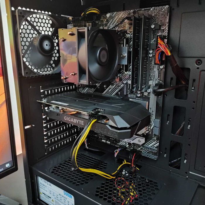 Компютер Новый Intel Core i5-10400f, 16GB DDR4, GTX 1660s, SSD 512GB