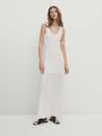 Біла сукня Massimo Dutti