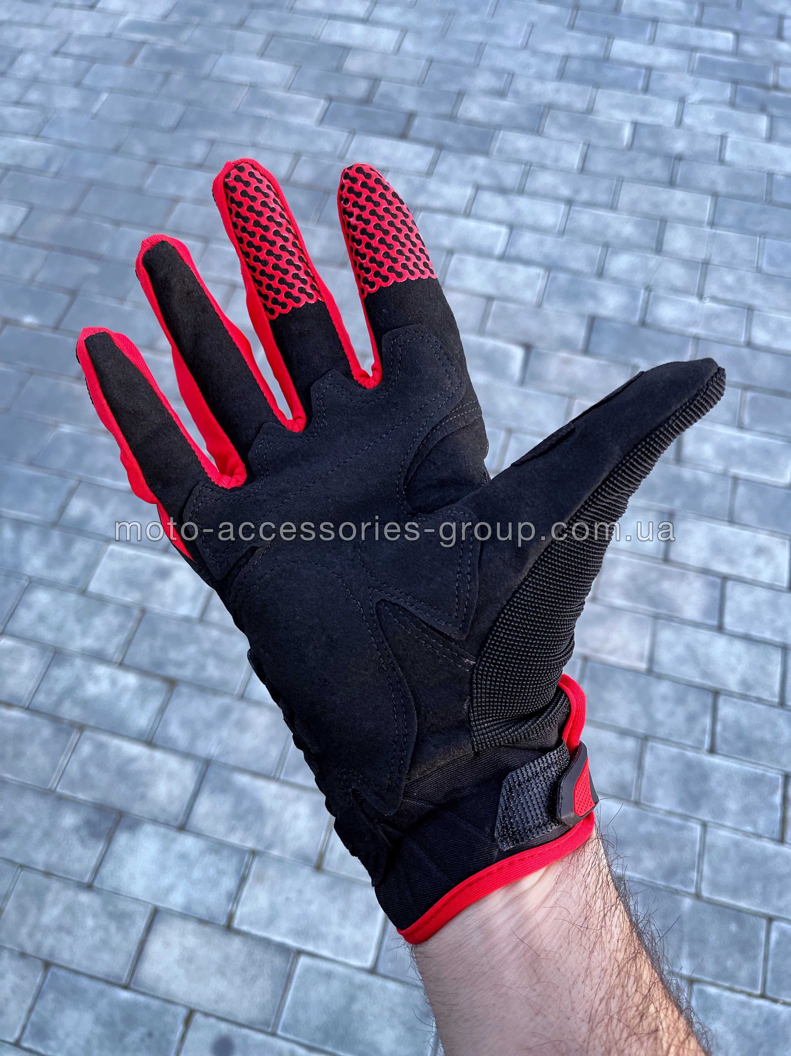 Мото рукавиці із захистом FOX Bomber мотоперчатки перчатки с защитой