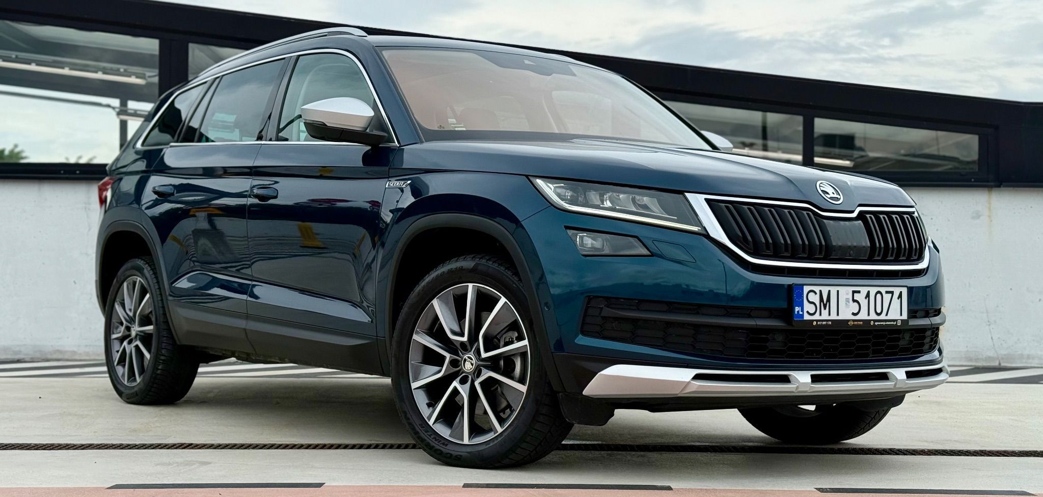 Skoda Kodiaq SCOUT*4X4* Najbogatsza*MozliwaOpcjaWyposazenia*Bezwypadek*ASO*Full