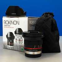 Rokinon 12mm f/2.0 NCS CS (Micro 4/3) - NOVA - 3 ANOS DE GARANTIA