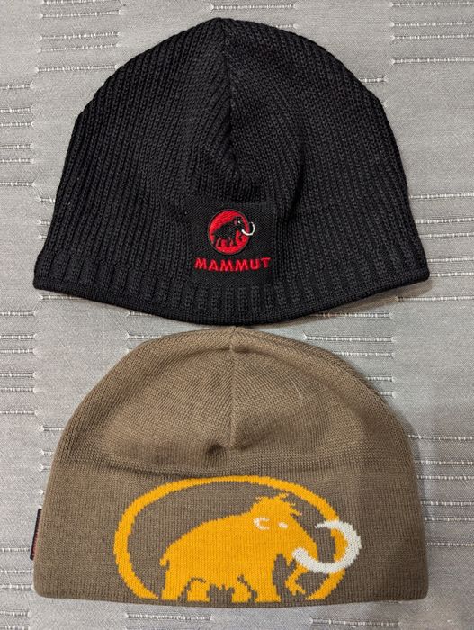 Шапка оригинальная двухслойная Mammut Beanie