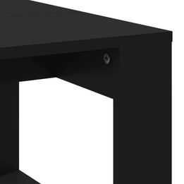 NOVO - Mesa de centro 102x50x35 cm derivados de madeira preto