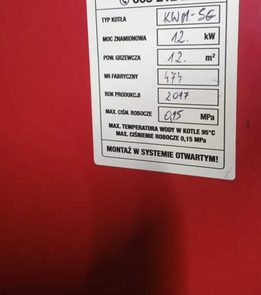 Kocioł na ekogroszek z podajnikiem