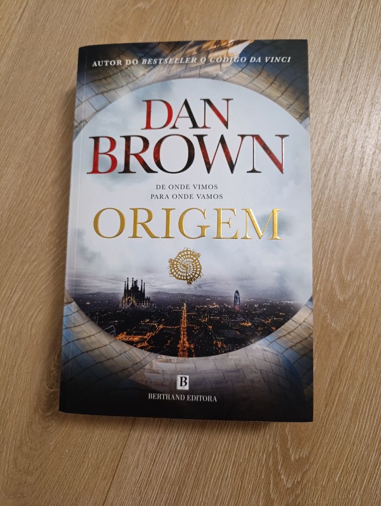 Livro A origem de Dan Brown