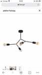 2x Lampa loft tk lighting fantasy