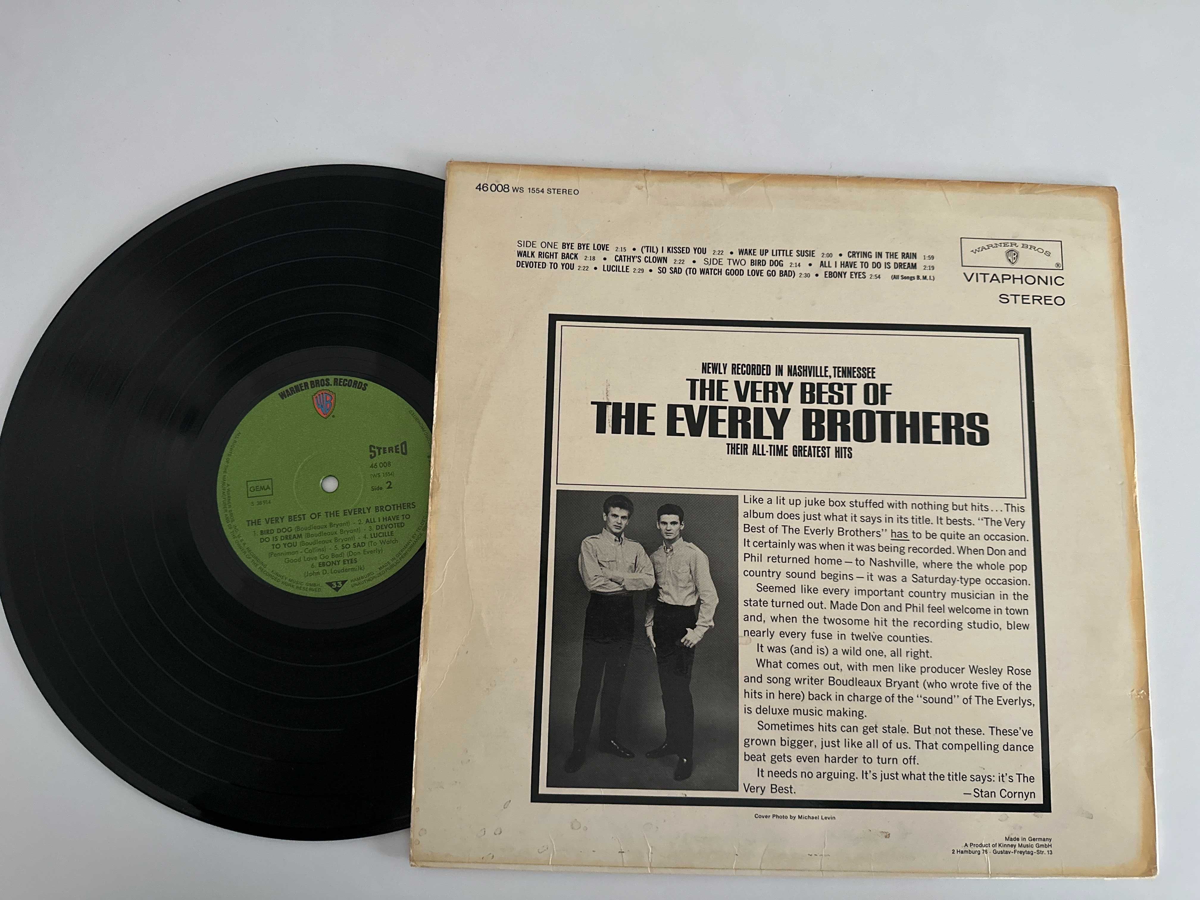 The Everly Brothers – The Very Best Of The Everly Brothers LP (A-149)