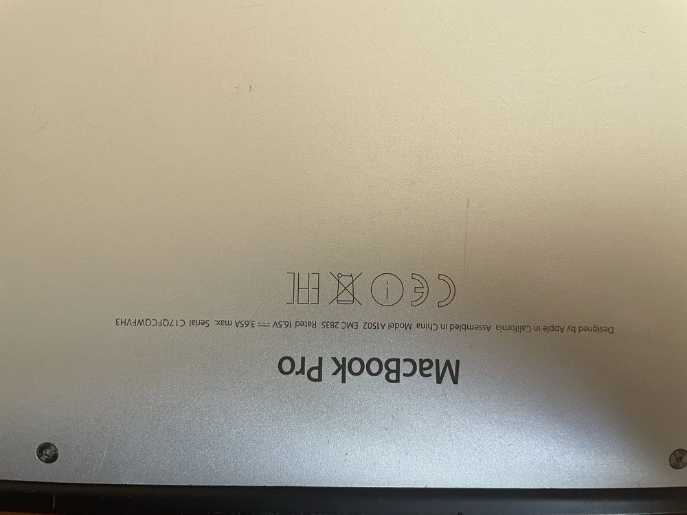 Apple Macbook pro 13 2015 Б/В