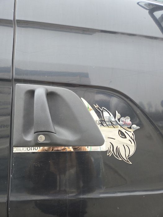 Nakładki klamka Scania R "CHROM" Dekory stal nierdzewna inox