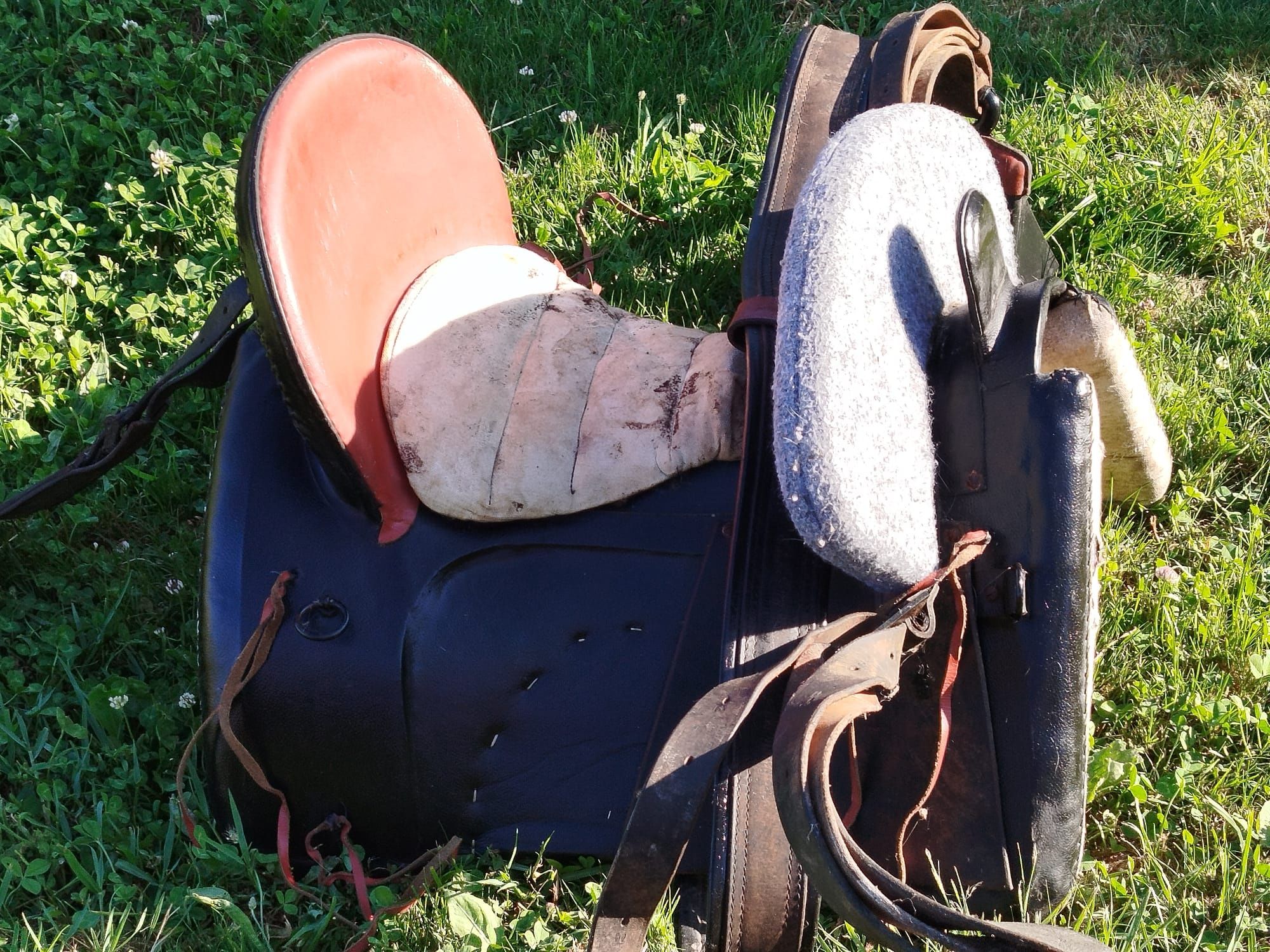 Selas cavalos, arnês, botas, e outros LOTE