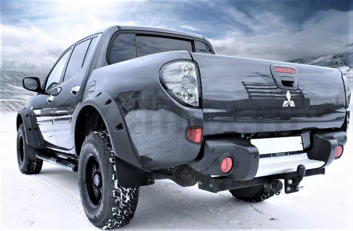 Арки Л200 Накладки на арки Mitsubishi L200 Защита арок Митсубиси л200