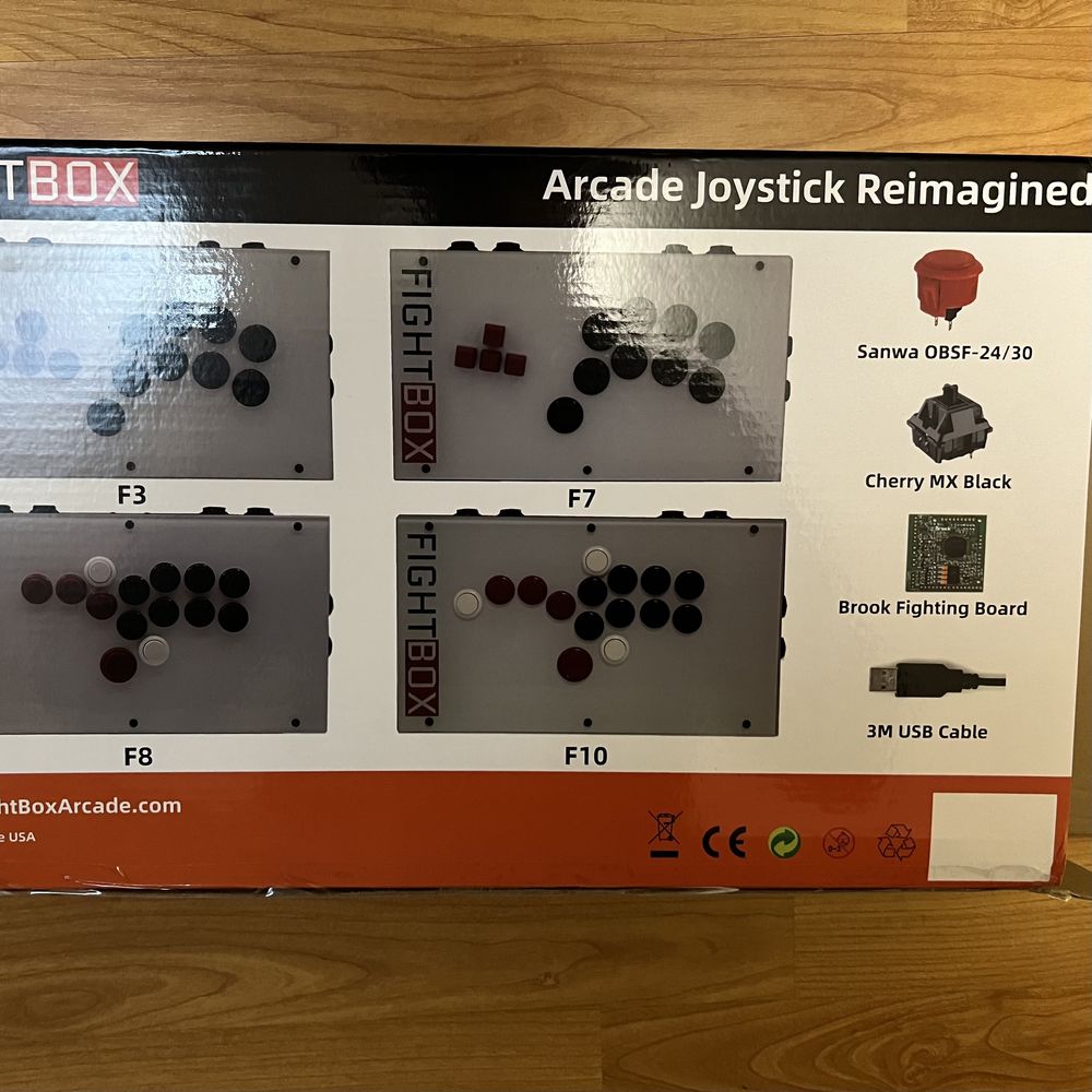 Arcade Stick Hitbox/Fightbox (NOVO SELADO)