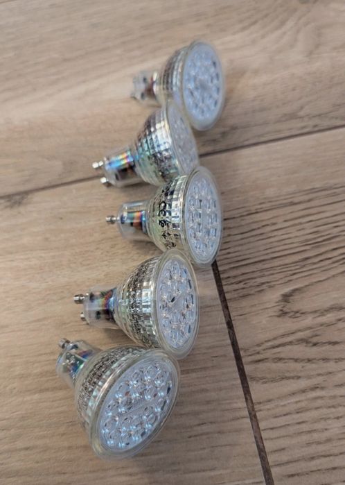 Ikea Skurup zestaw 2 lamp sufitowych + 5 zarowek Tradfri GU10 LED