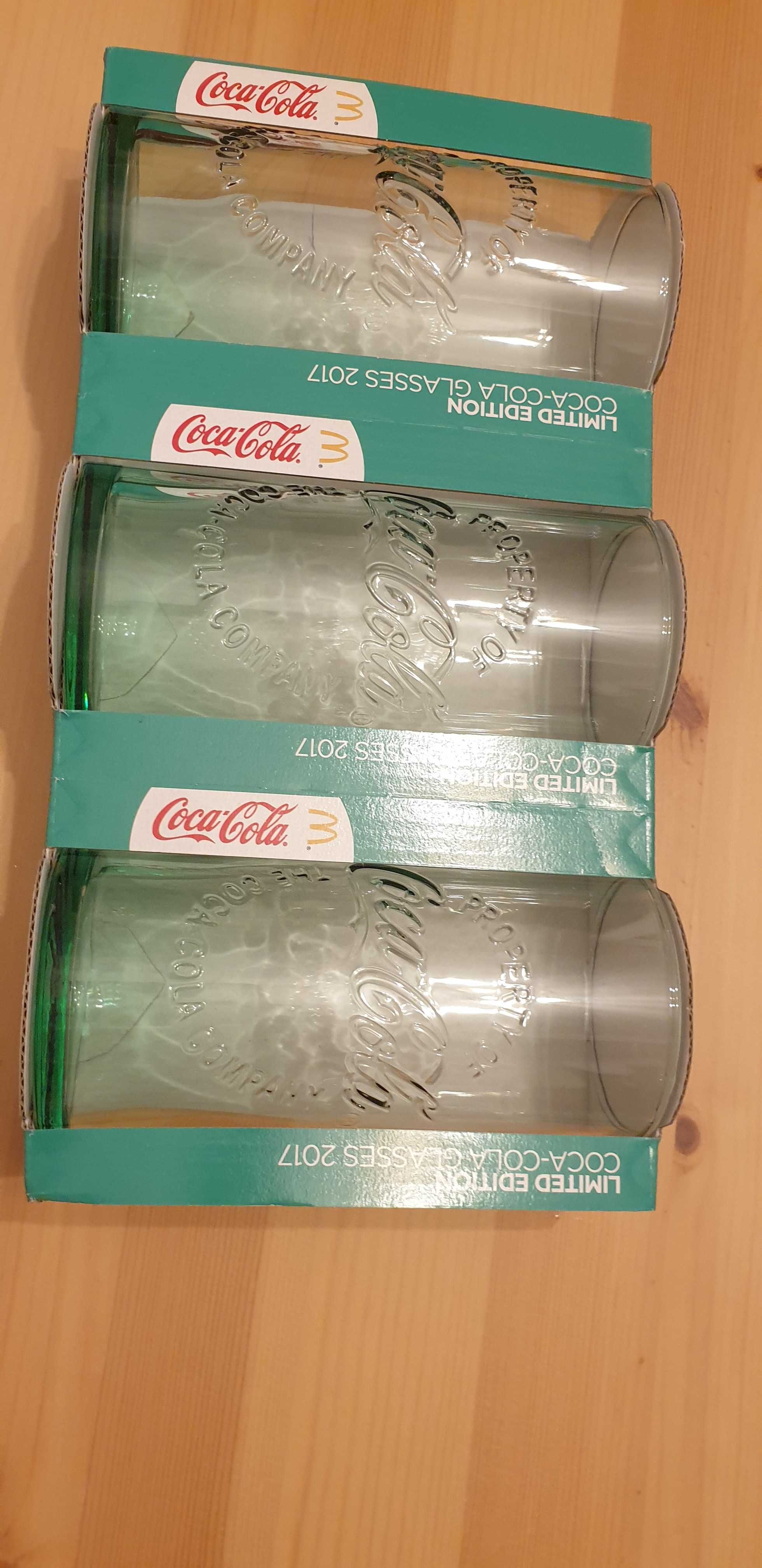 Szklanki coca-cola 3 sztuki