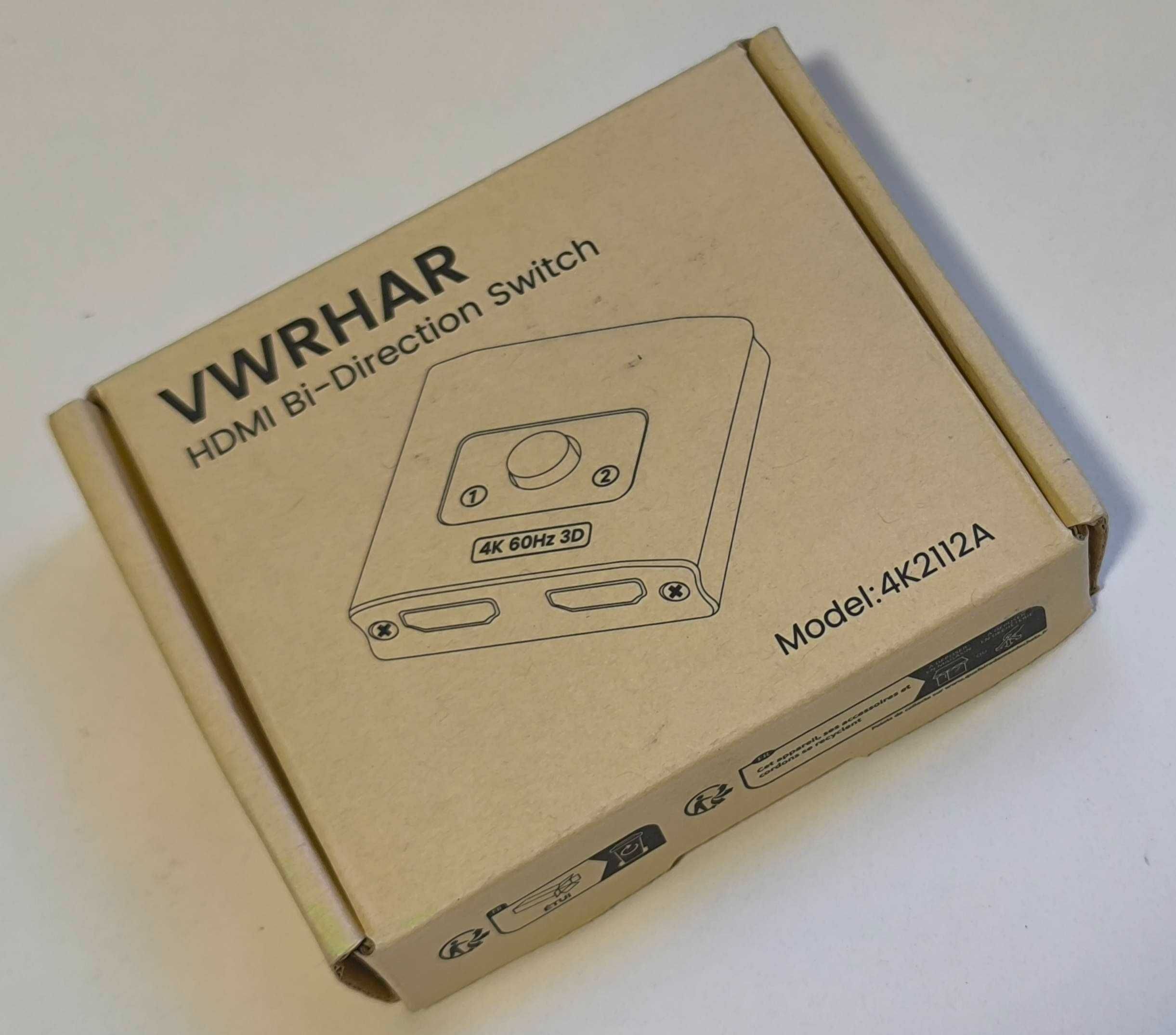 Плата перемикання VWRHAR - HDMI Switcher 2x1 BiDirection 4K/60 Гц