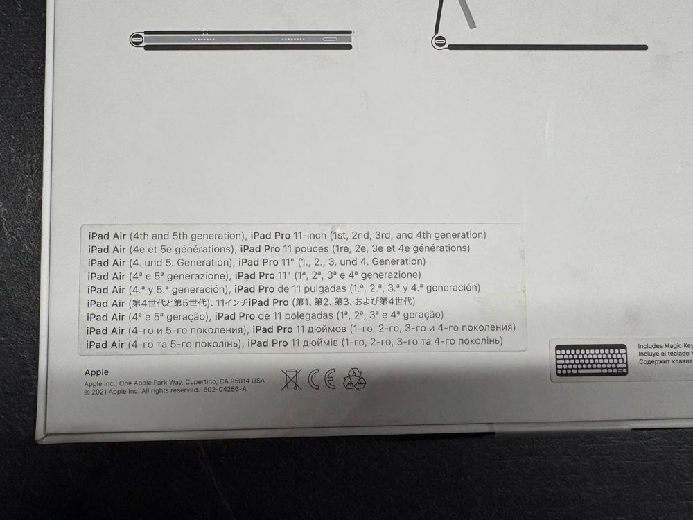 Чохол Клавіатура APPLE IPad Magik Keyboard оригінал!